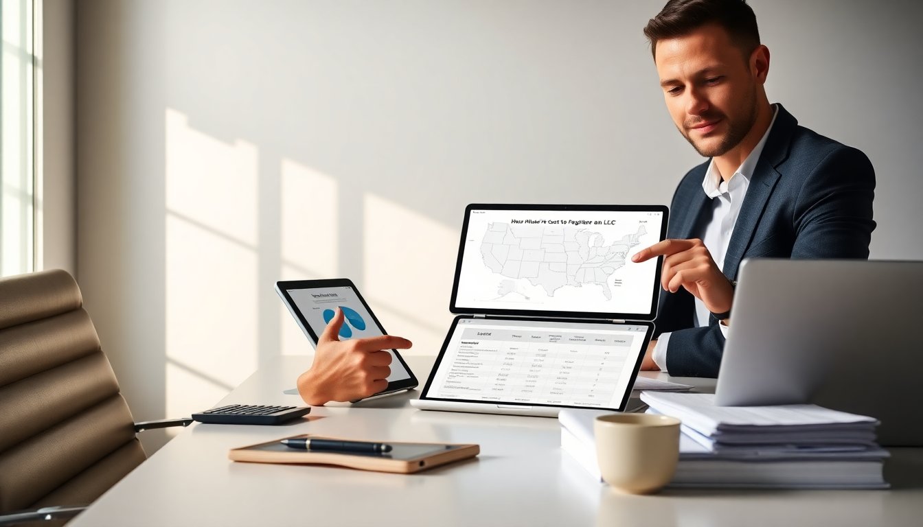 how much does it cost to register an llc