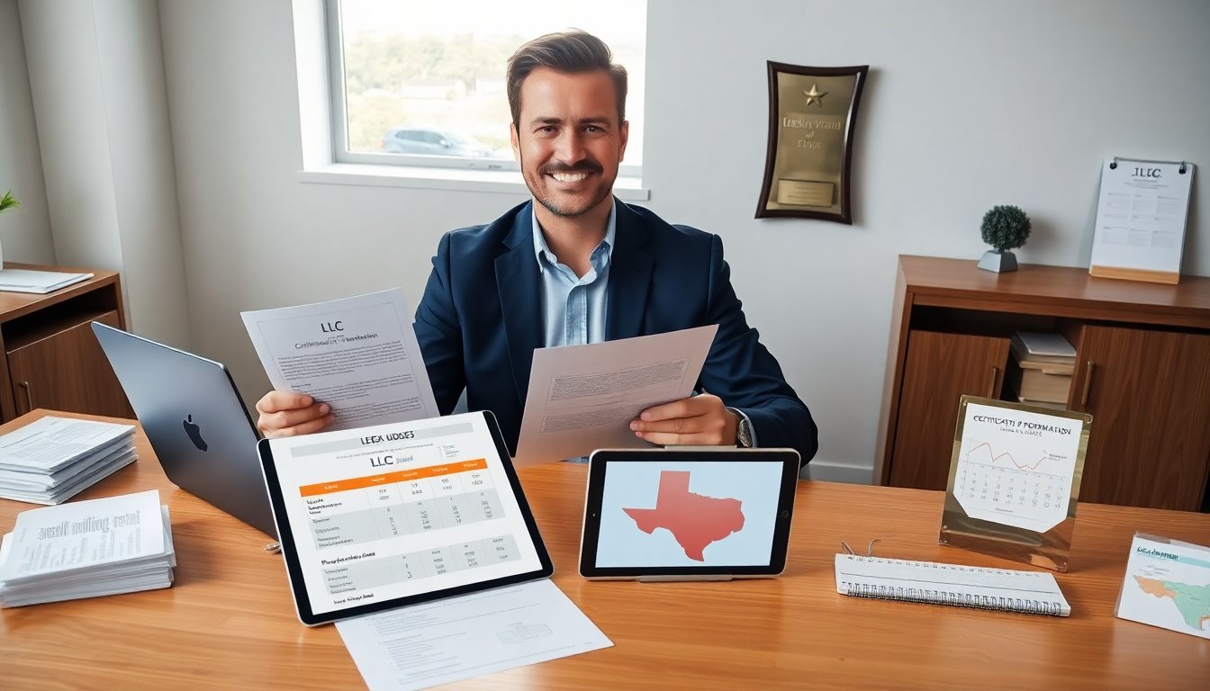 cost of llc in texas