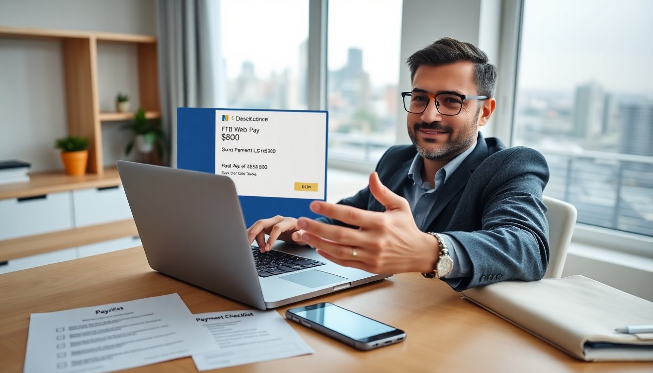 how to pay $800 llc fee online