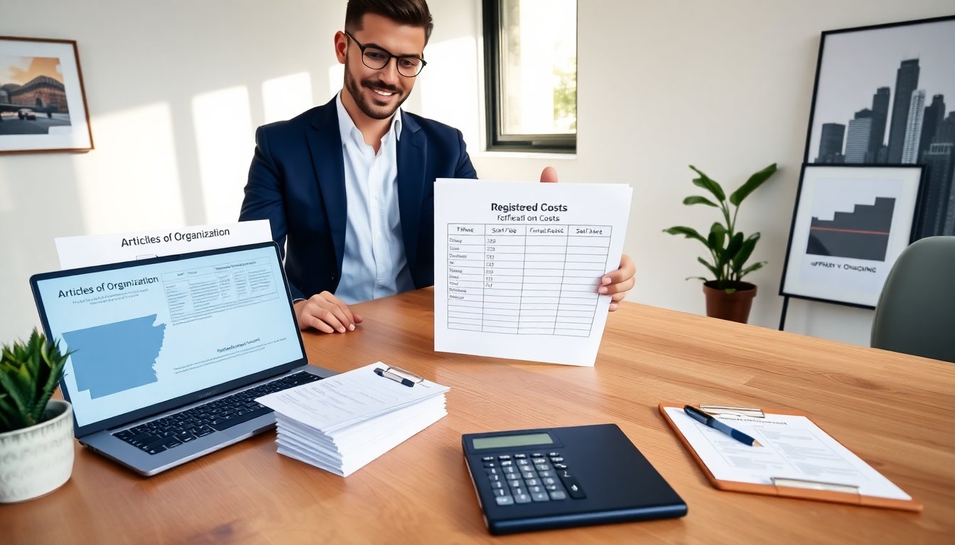 how much does it cost to start an llc in arkansas