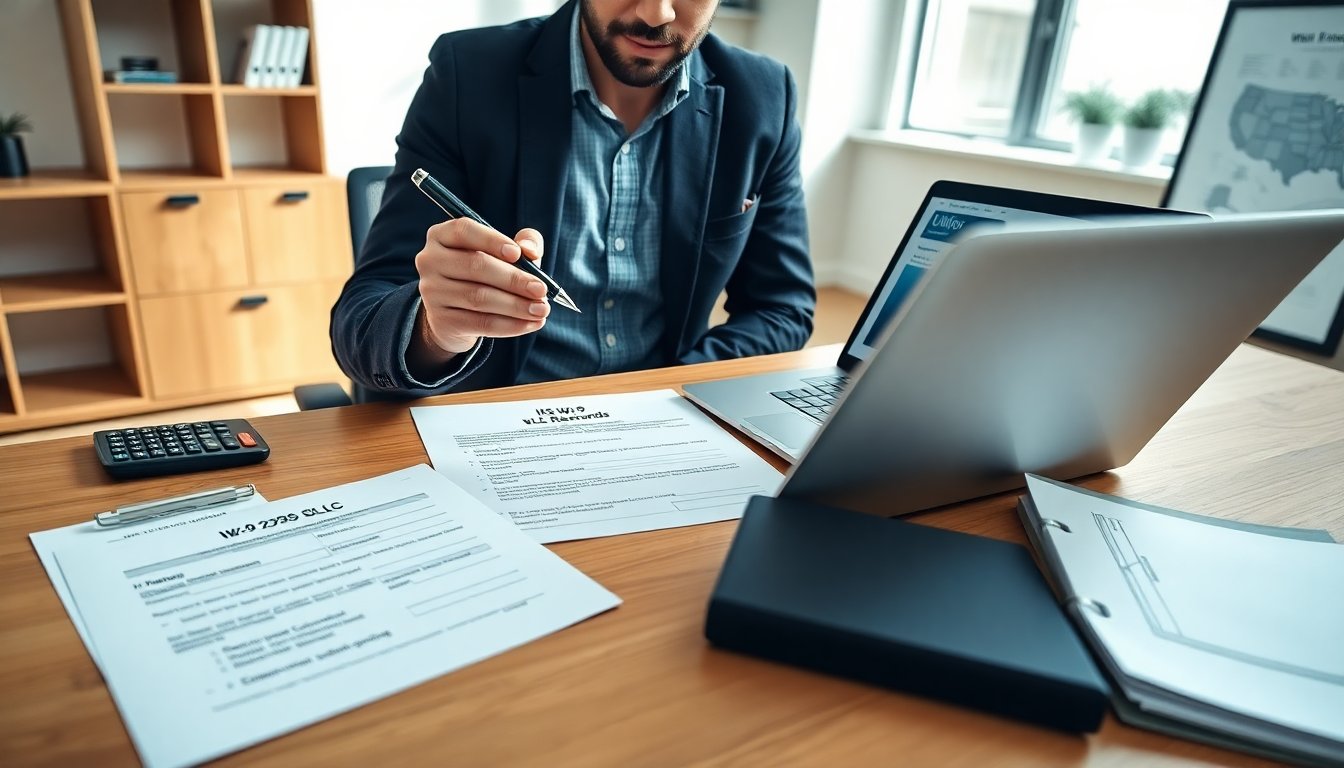 how to fill out w9 for llc