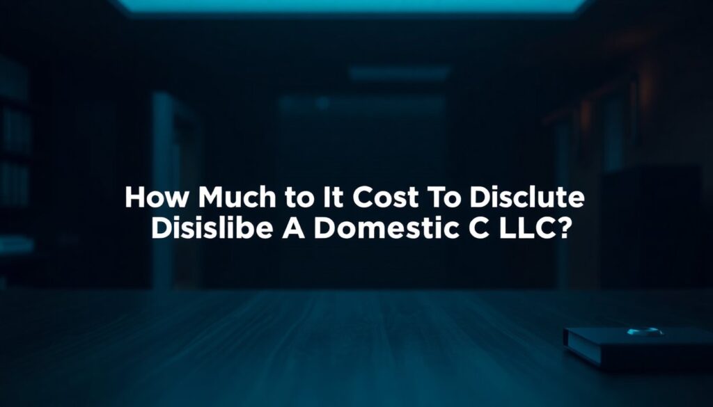 moneyaisle cost domestic llc dissolutionin