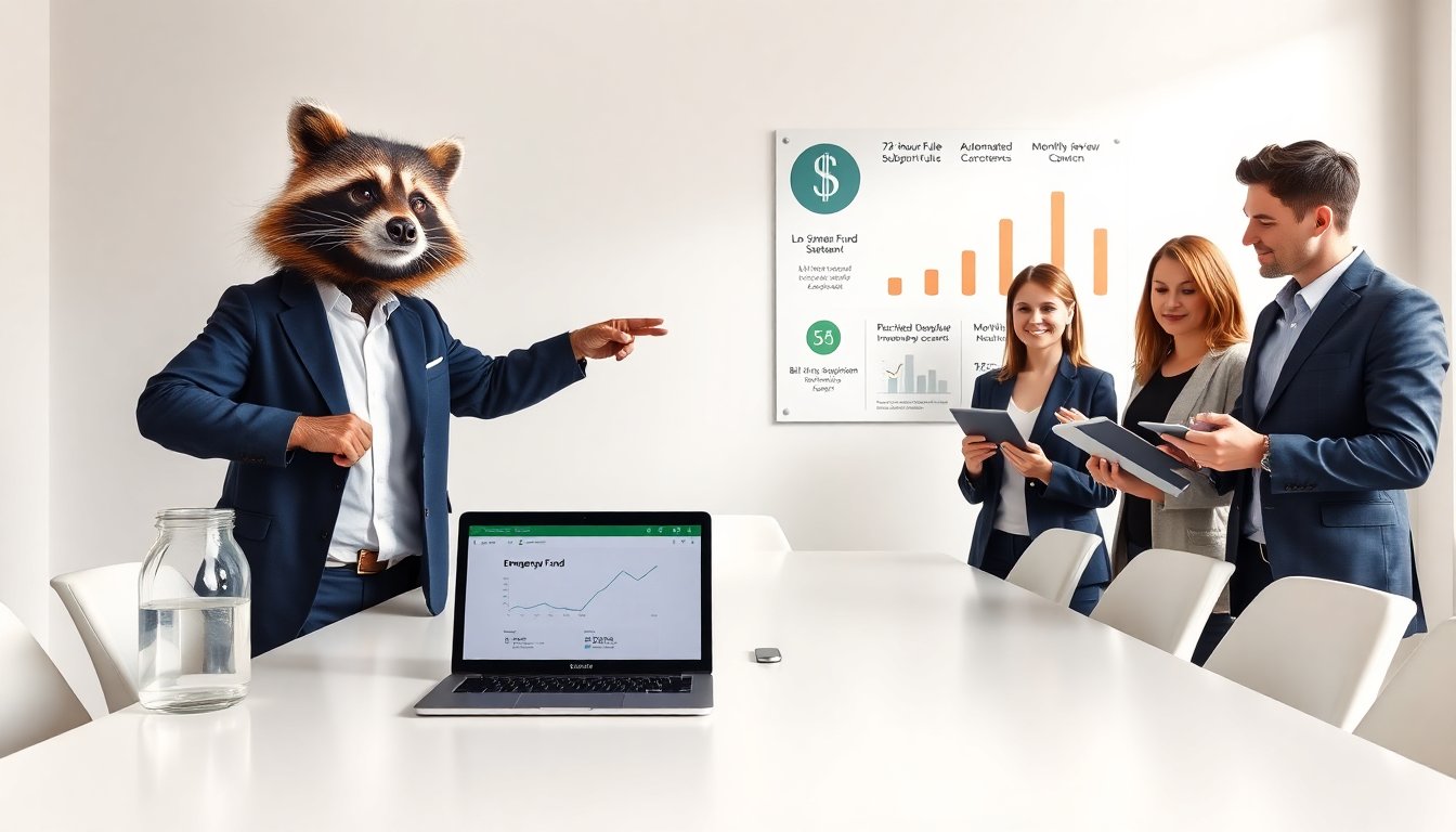 financial advisor raccoon moneyasle